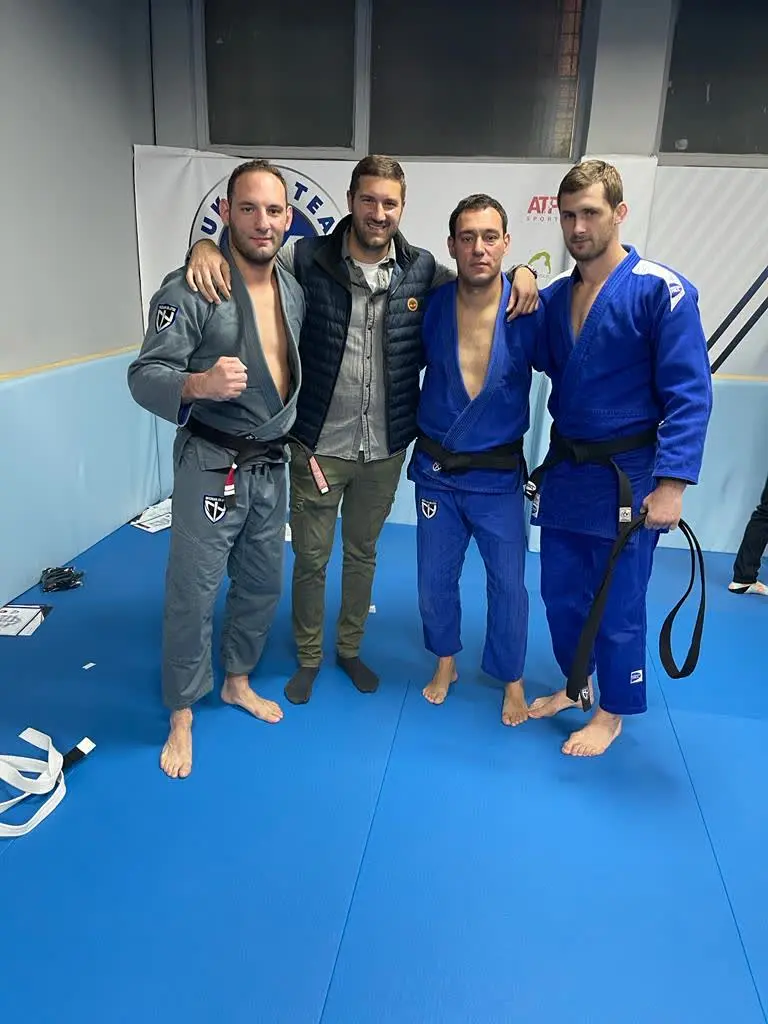 Sa Aleksandrom Kukoljem na tatamiju